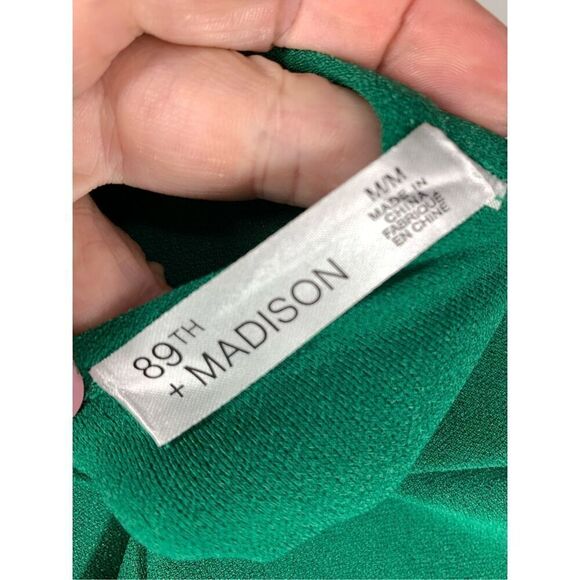 89th + Madison Lace Up Jeweled Dolman Cool Top size medium - Picture 9 of 9